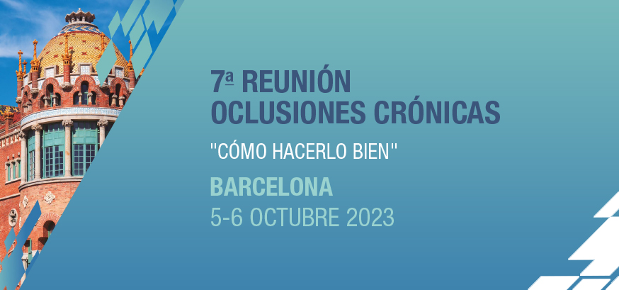 7a Reunión Oclusiones Crónicas. 5-6 OCTUBRE BARCELONA